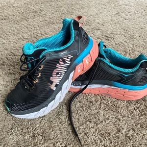 Well-loved Hoka One. Still have some life in them!